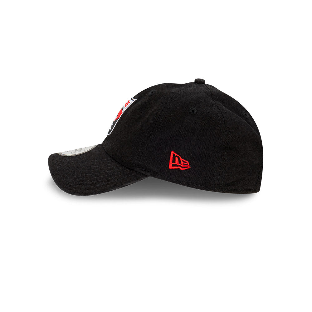 Essendon Bombers Hat - 2023 AFL Black Retro Casual Classic Strapback - New Era