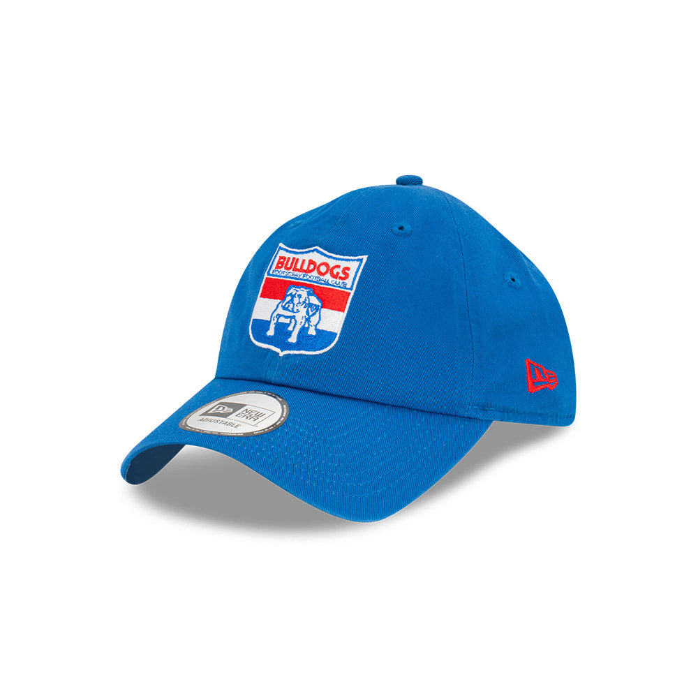 Western Bulldogs Hat - 2023 AFL Blue Retro Casual Classic Strapback - New Era