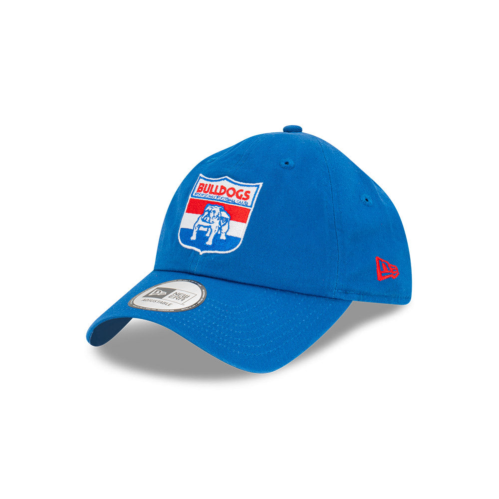 Western Bulldogs Hat - 2023 AFL Blue Retro Casual Classic Strapback - New Era