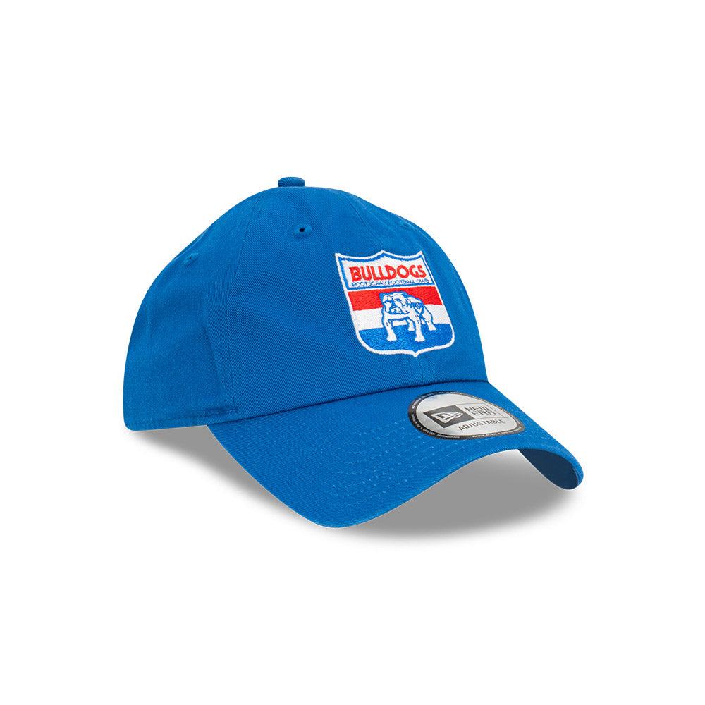 Western Bulldogs Hat - 2023 AFL Blue Retro Casual Classic Strapback - New Era