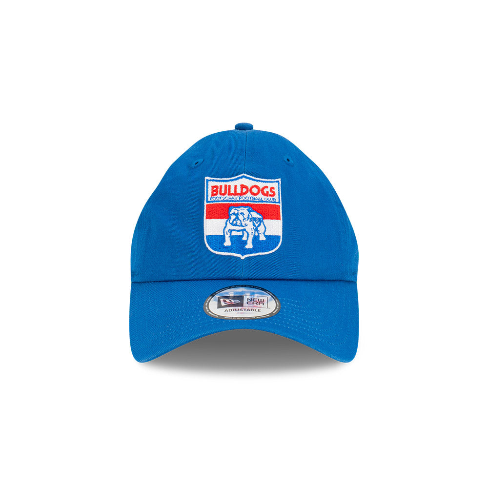 Western Bulldogs Hat - 2023 AFL Blue Retro Casual Classic Strapback - New Era