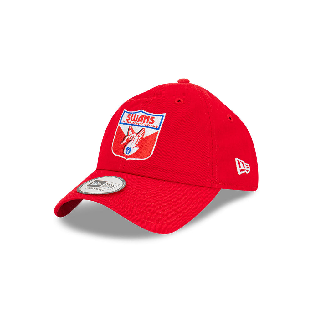 Sydney Swans Hat - 2023 AFL Red Retro Casual Classic Strapback - New Era