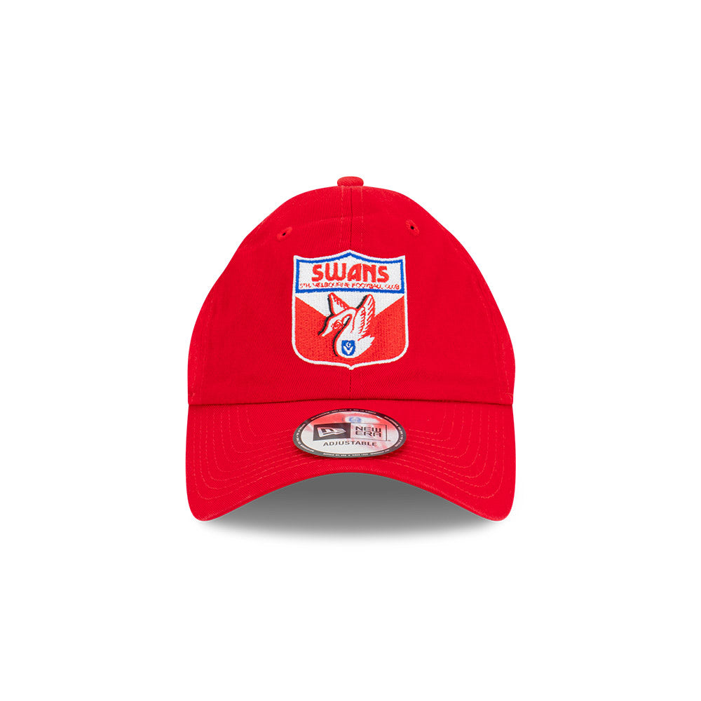 Sydney Swans Hat - 2023 AFL Red Retro Casual Classic Strapback - New Era