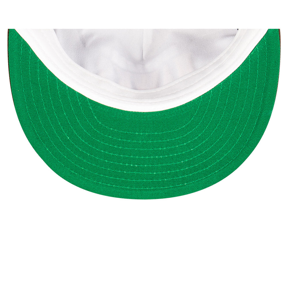 Hawthorn Hawks Hat - 2023 AFL Brown Tall Text The Golfer Snapback - New Era