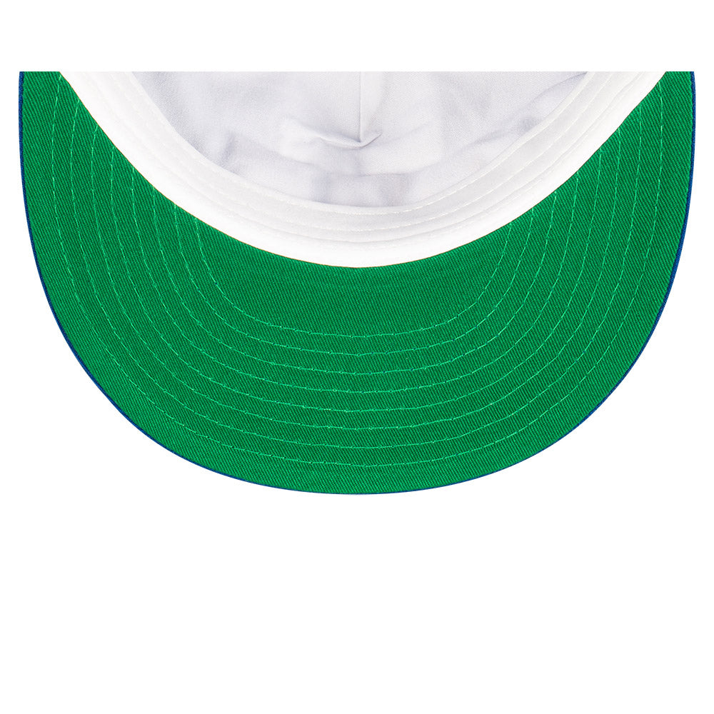 North Melbourne Kangaroos Hat - 2023 AFL Blue Tall Text The Golfer Snapback - New Era