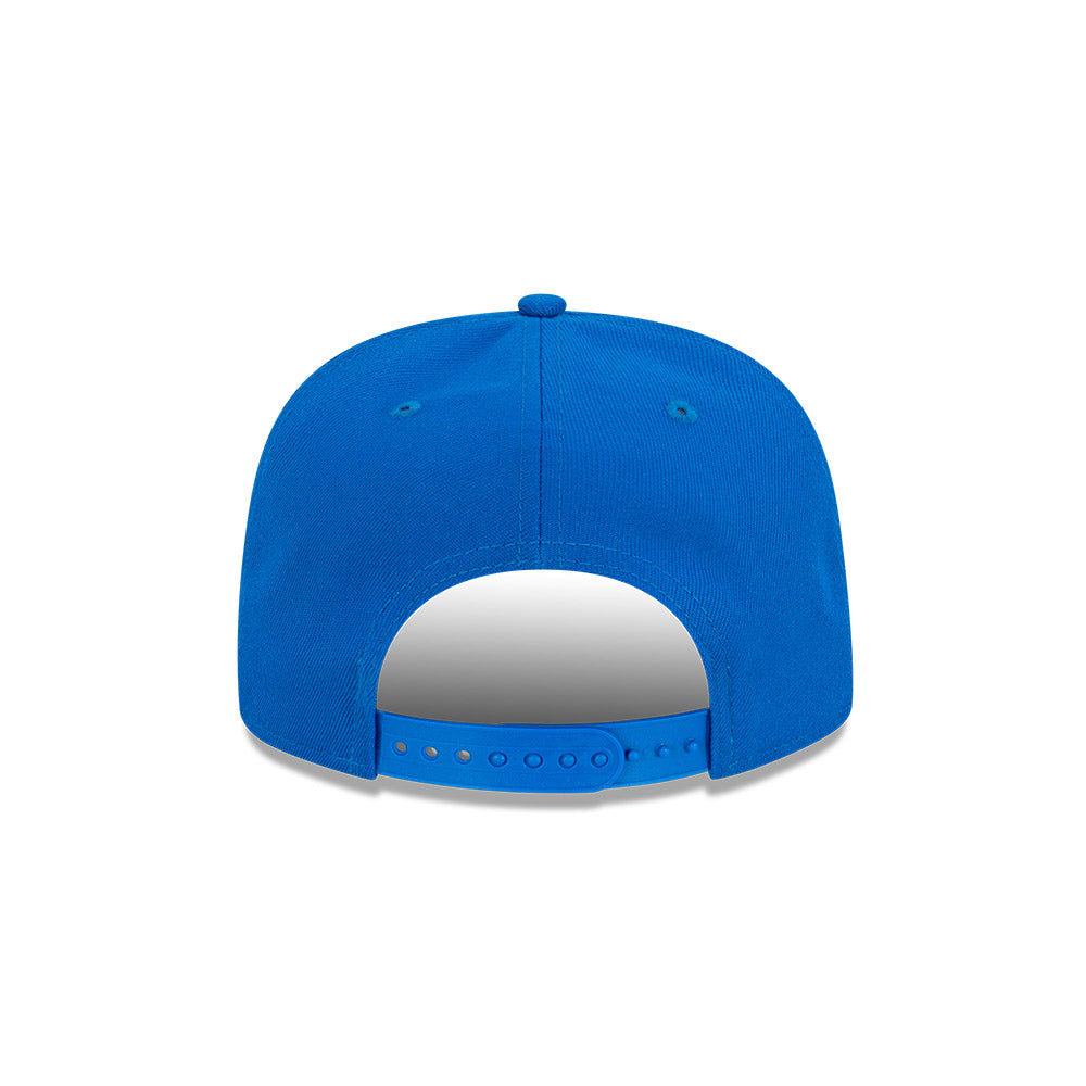 North Melbourne Kangaroos Hat - 2023 AFL Blue Tall Text The Golfer Snapback - New Era