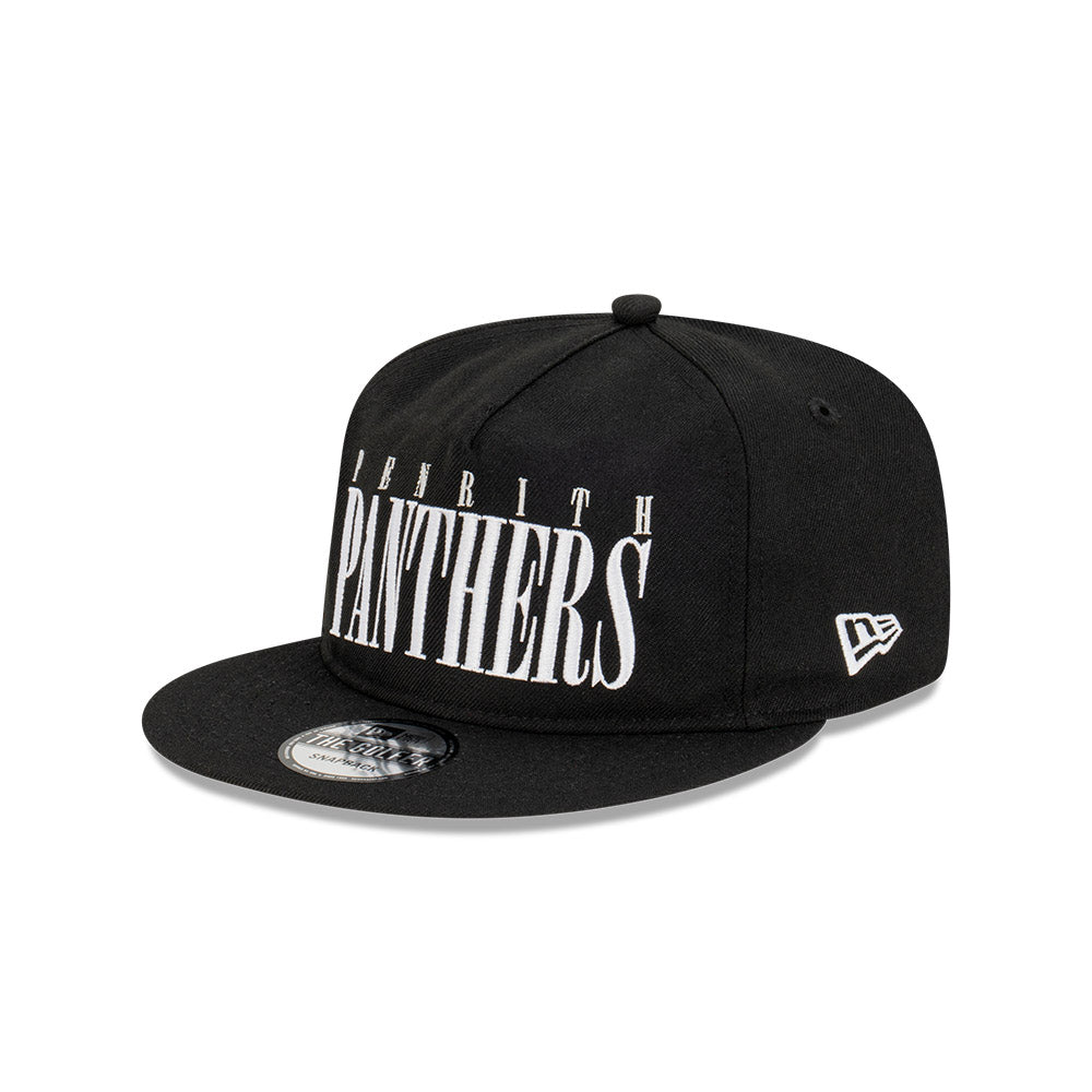 Penrith Panthers Hat - 2023 NRL Black Tall Text The Golfer - New Era