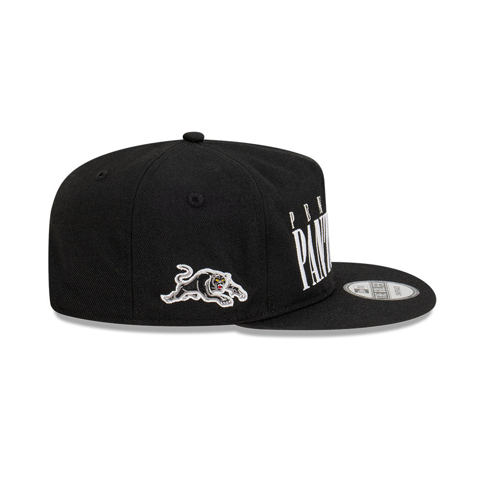 Penrith Panthers Hat - 2023 NRL Black Tall Text The Golfer - New Era