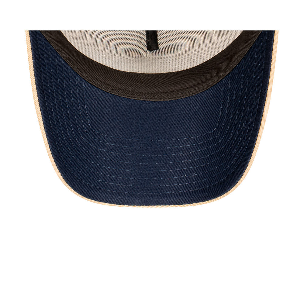 Chicago Bulls Hat - Camel Champions Side Hit A-Frame Snapback - New Era