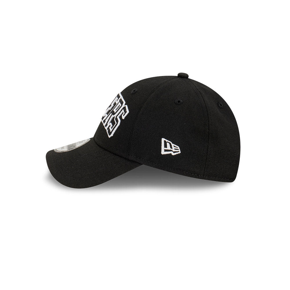 Las Vegas Raiders Hat - Black Block Logo 9Forty Snapback - New Era