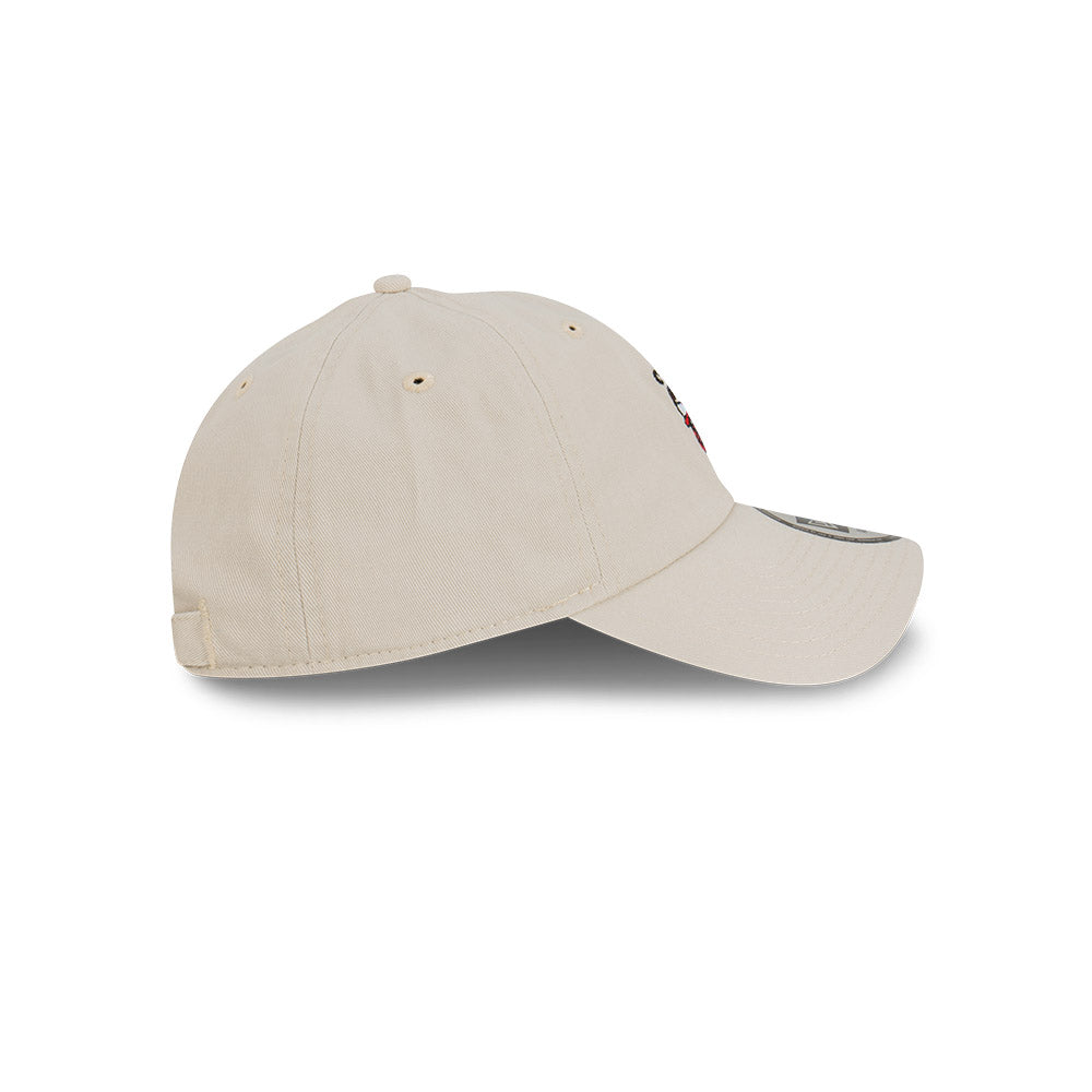 Chicago Bulls Hat - Stone Mini Logo Casual Classic Strapback - New Era