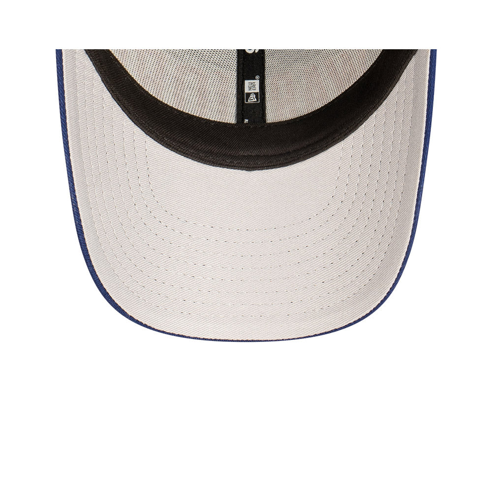 Golden State Warriors Youth Hat - Blue NBA Wordmark Strapback - New Era