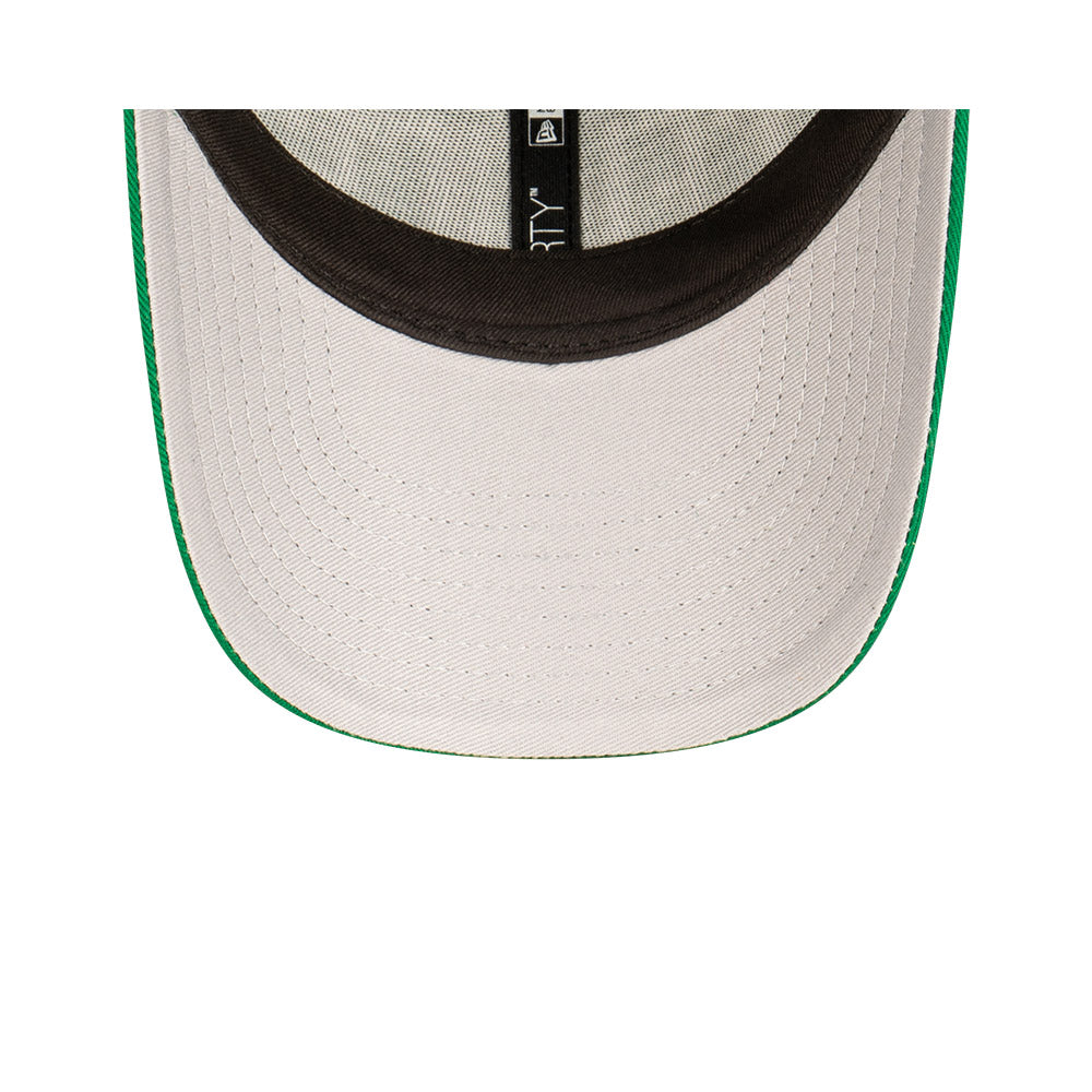 Boston Celtics Youth Hat - Green NBA Wordmark Strapback - New Era