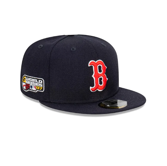 Boston Red Sox Infant Hat - Navy Patch Up My 1st MLB Snapback - New Era