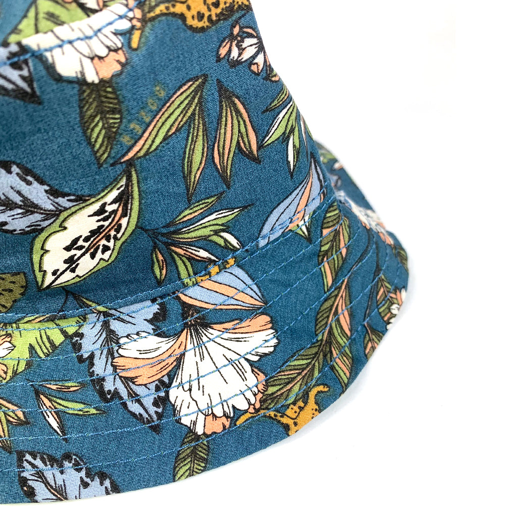 Dozer Baby Boys Bucket Hat Slate Tropical Print Maximus