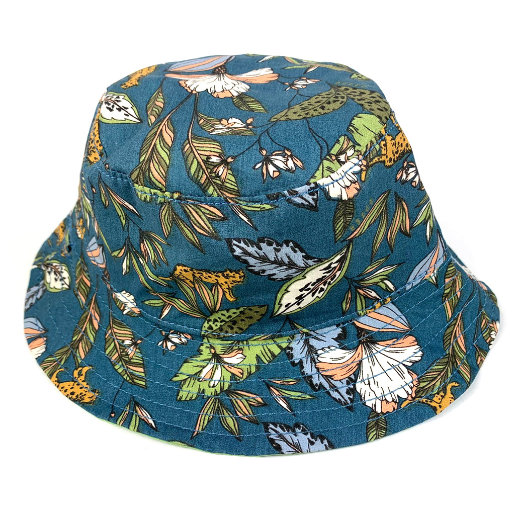 Dozer Baby Boys Bucket Hat Slate Tropical Print Maximus