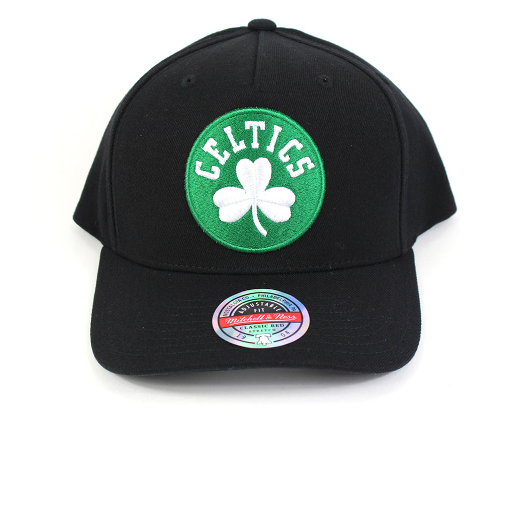 Mitchell & Ness Boston Celtics Black Colour Logo Redline Snapback