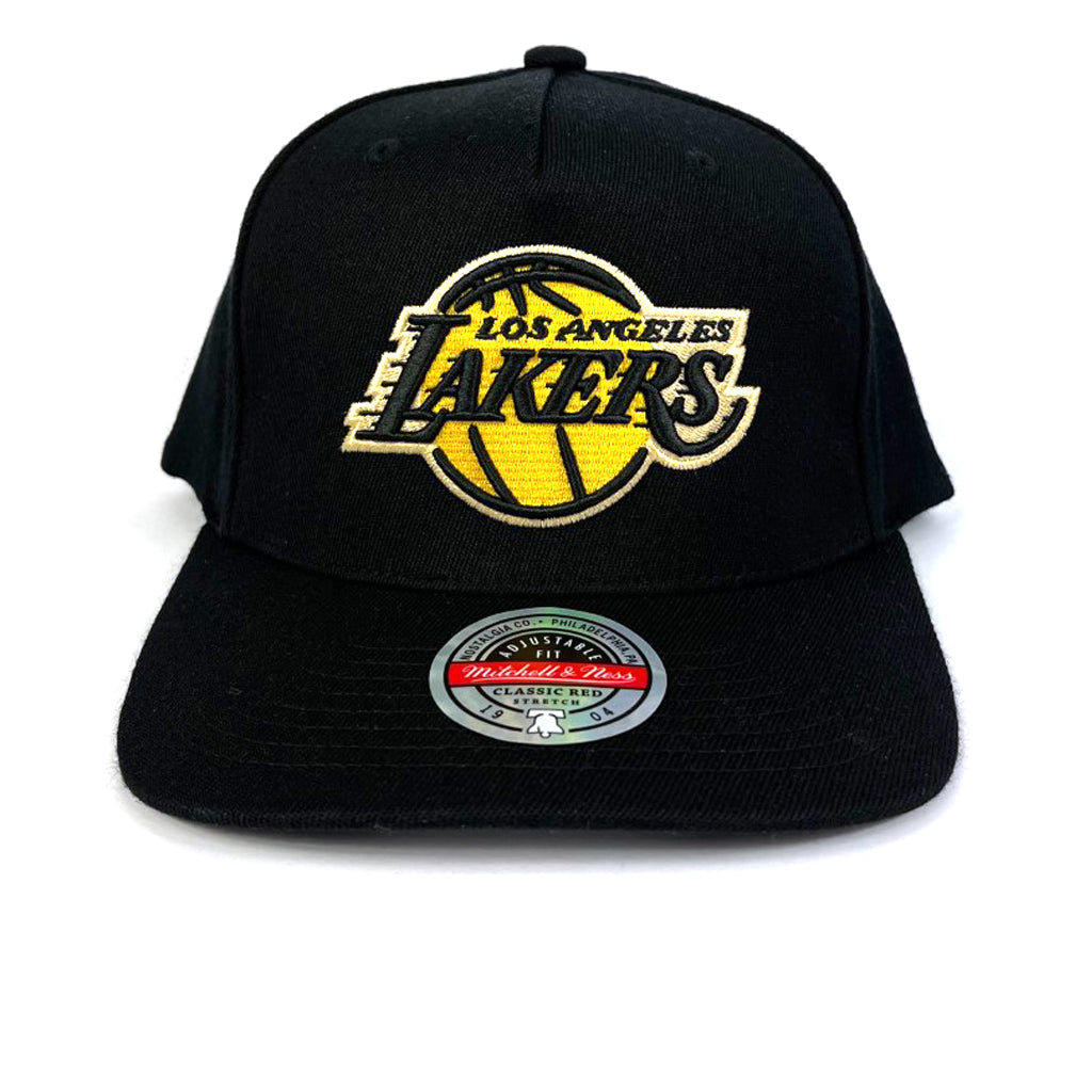 LA Lakers Hat Black Diamond One Redline Snapback - Mitchell & Ness