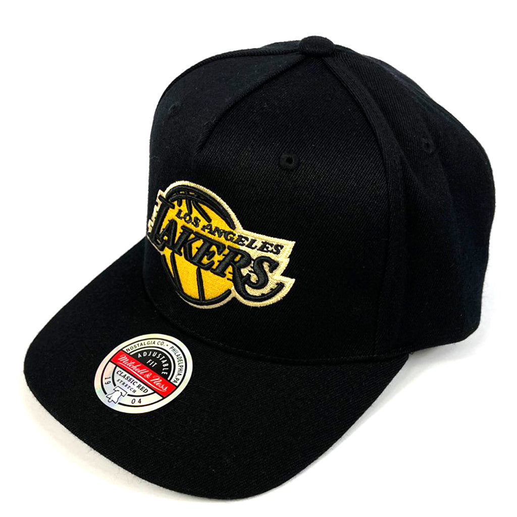 LA Lakers Hat Black Diamond One Redline Snapback Mitchell & Ness