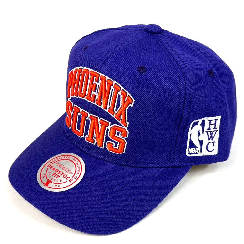 Phoenix Suns Hat Purple Vintage Ivy Arch Deadstock Snapback Mitchell & Ness