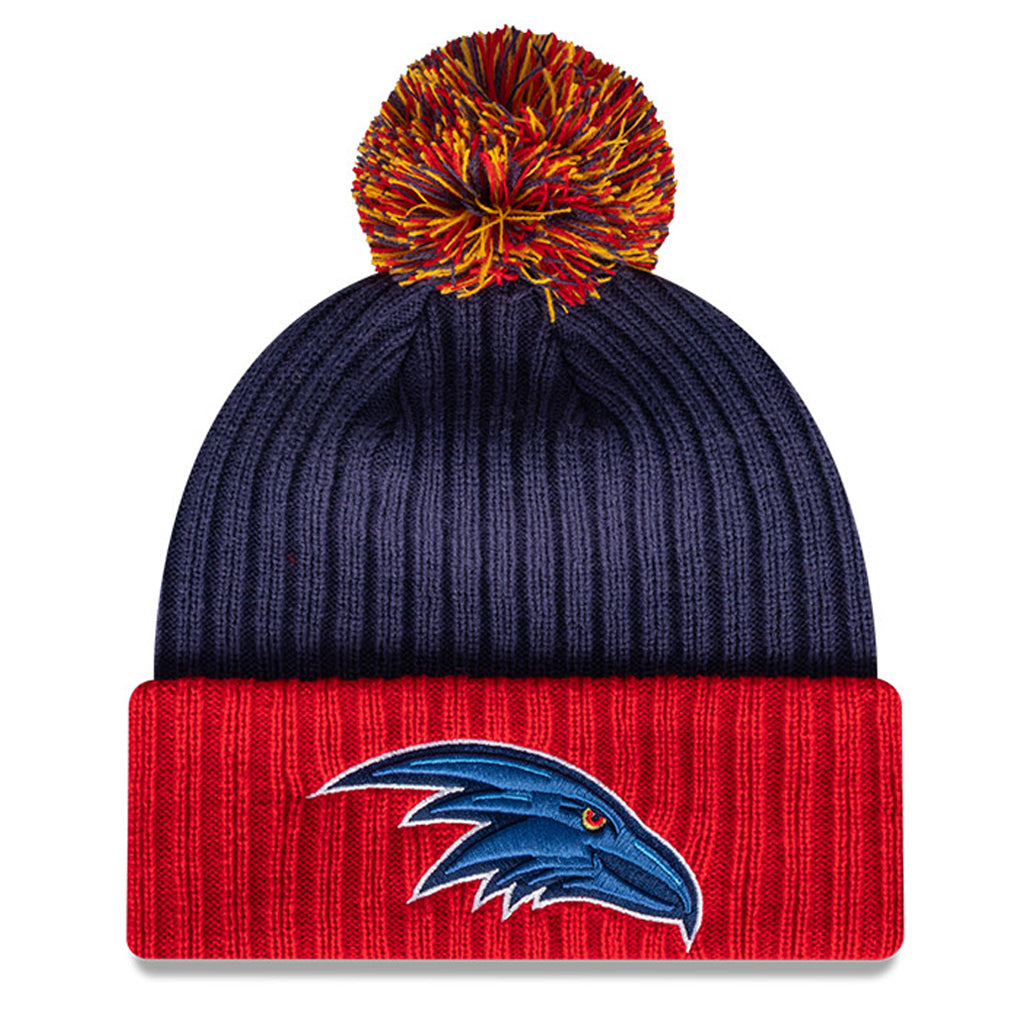 Adelaide Crows Beanie Blue AFL 2021 Plain Cuff OTC New Era