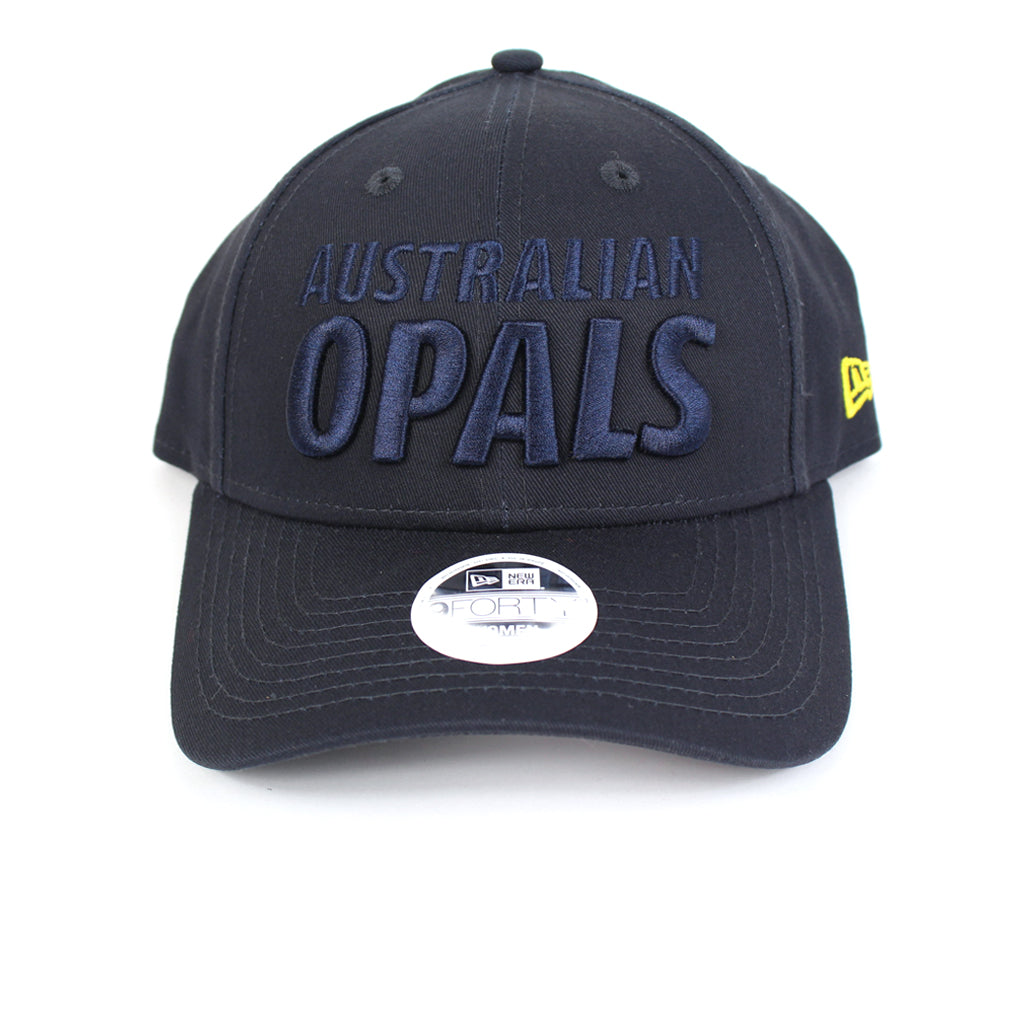 Australian Opals Women's Hat Navy Curved Strapback New Era