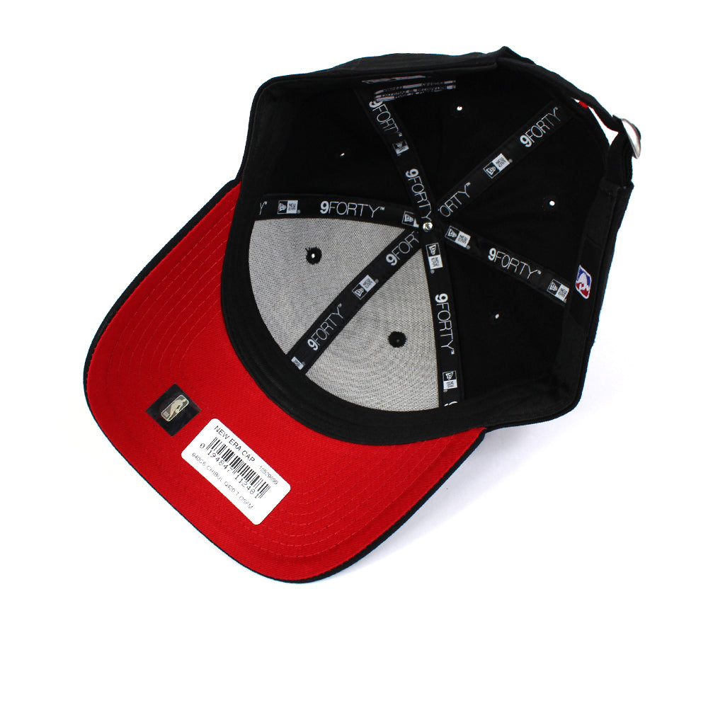 Chicago Bulls Hat Black Team Stripes Strapback New Era