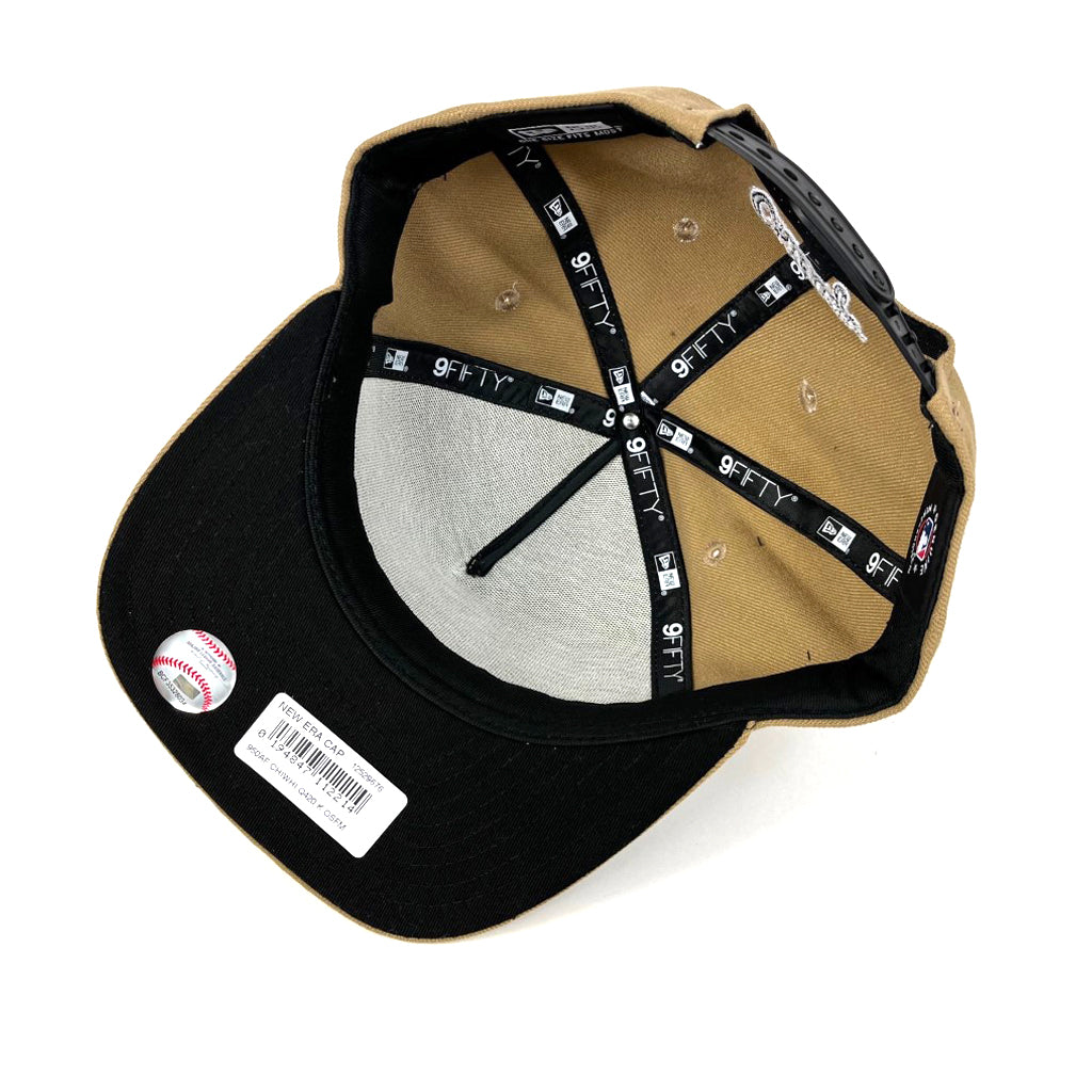 New York Yankees Hat Khaki Core A Frame Snapback New Era