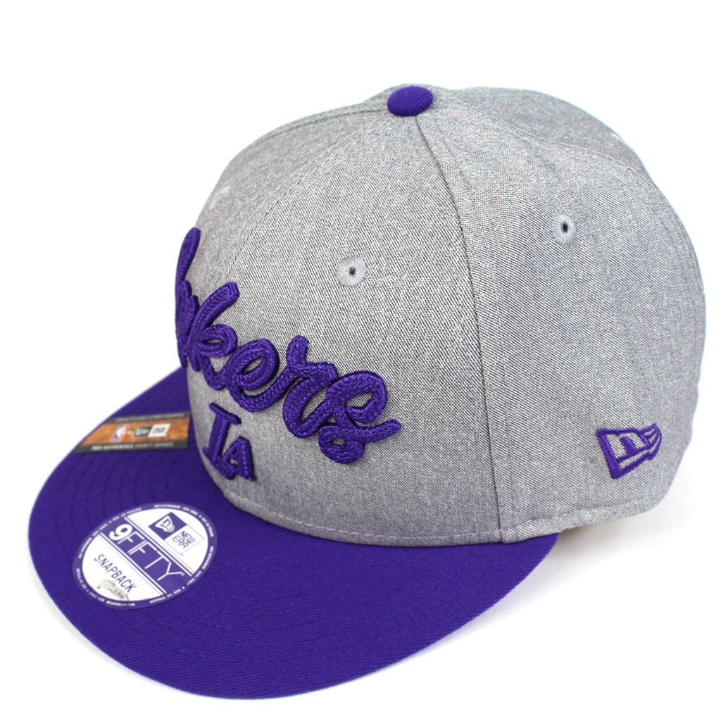 New Era LA Lakers NBA 20 Draft Snapback