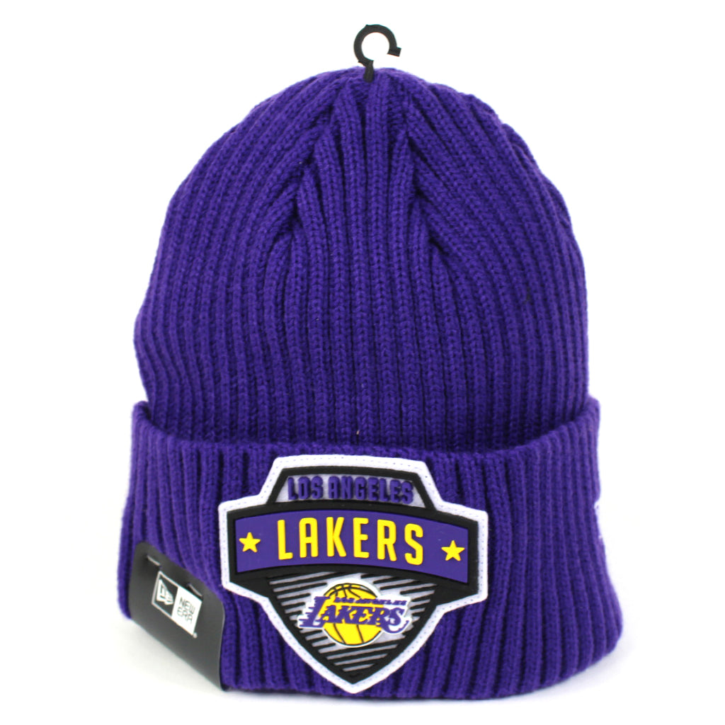 LA Lakers Basketball Beanie Purple NBA Tip Off Series 20-21 - New Era