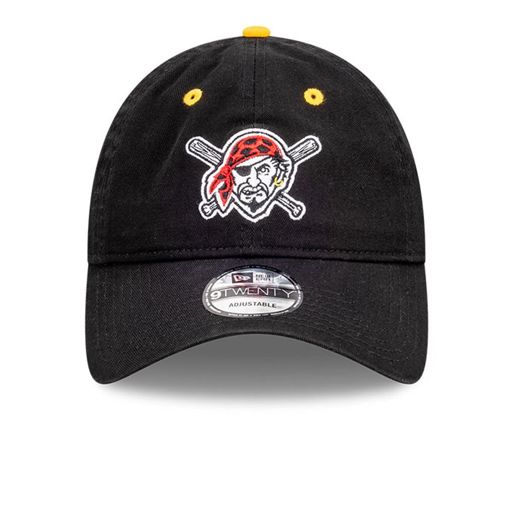 Pittsburgh Pirates Baseball Hat - Black Mascot MLB Strapback - New Era