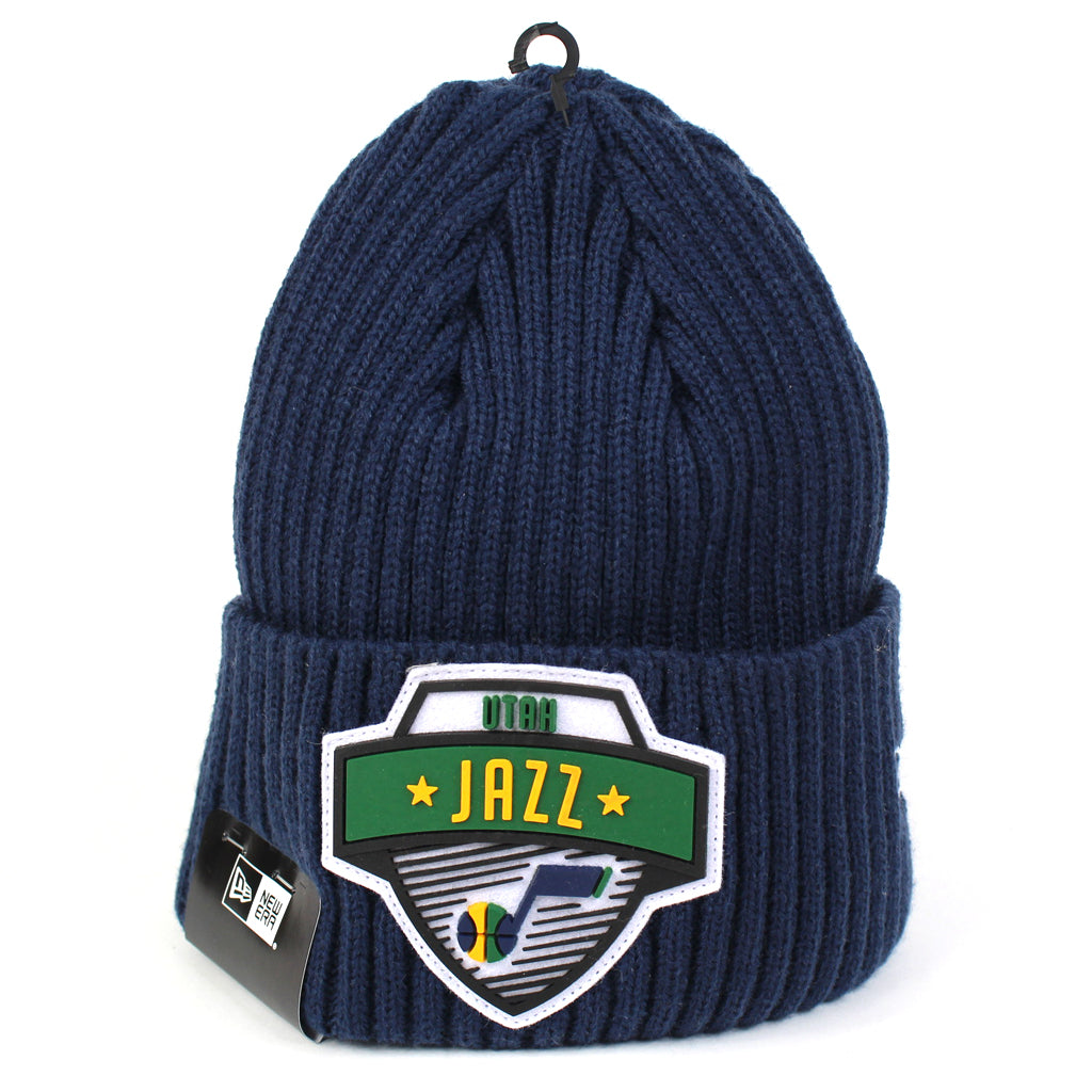 Utah Jazz Beanie Navy Blue NBA Tip Off Series 20 21 New Era