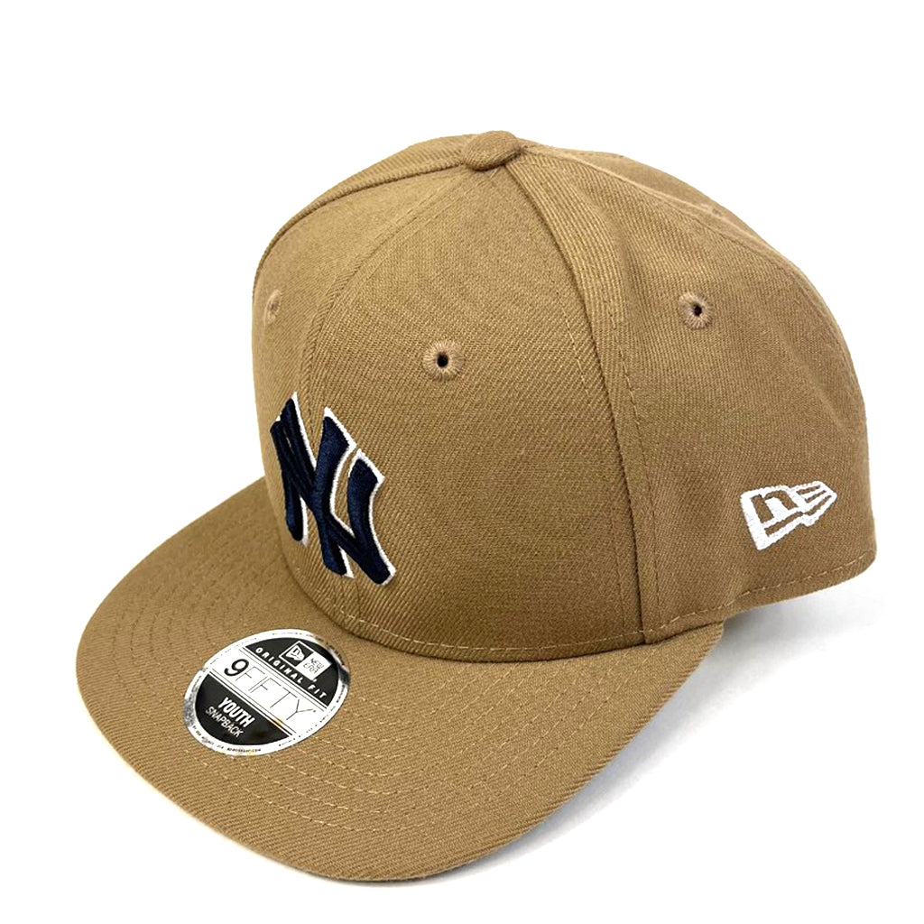 New York Yankees Youth Hat Khaki Core Snapback New Era