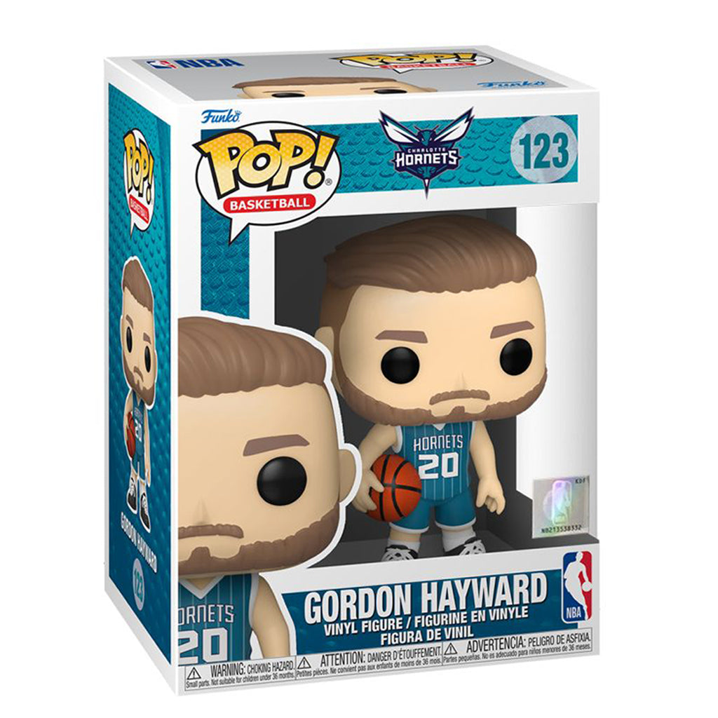 Pop! Vinyl Basketball NBA Charlotte Hornets Gordon Hayward Teal Jersey