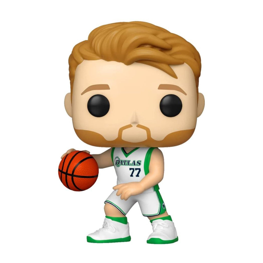 Pop Vinyl Basketball NBA Dallas Mavericks Luka Dončić White Uniform