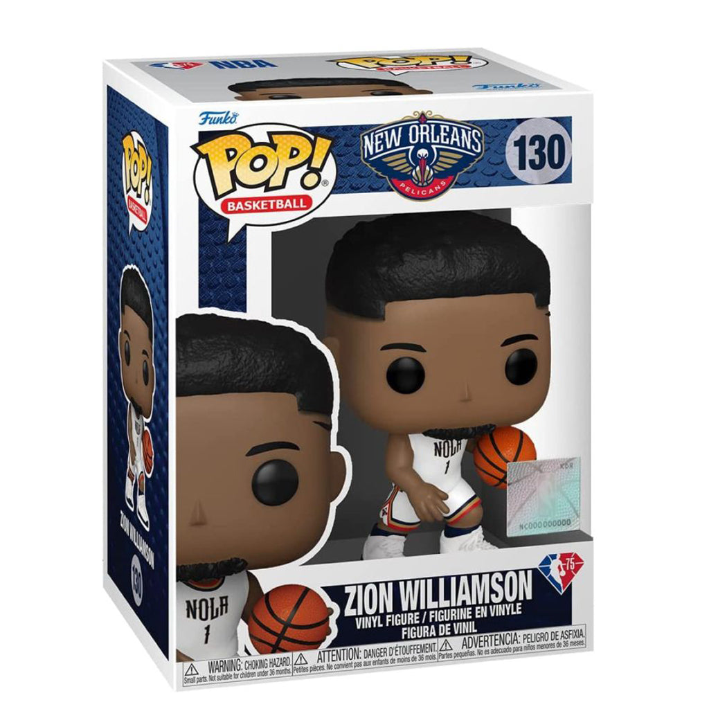 Pop! Vinyl Basketball NBA New Orleans Pelicans Zion Williamson CE'21