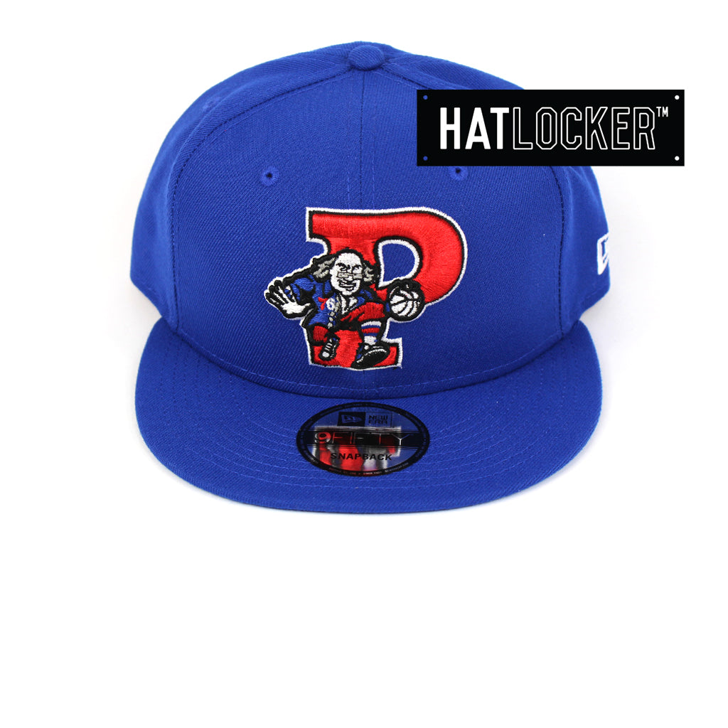 New Era Philadelphia 76ers Back Half Team Colour Snapback Hat