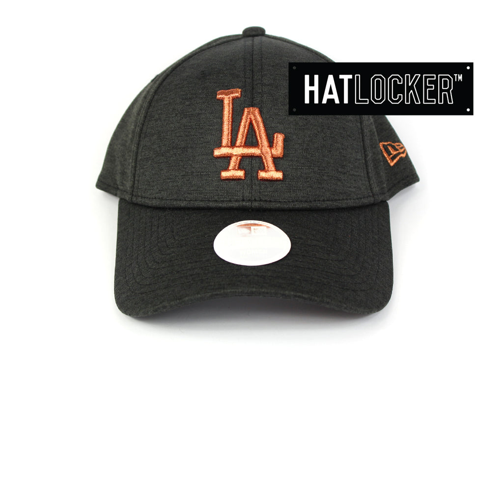New Era Women's LA Dodgers Black Shadow Curved Brim Cap