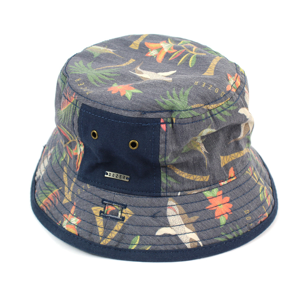 Dozer Drake Kids Navy Bucket Hat Boys