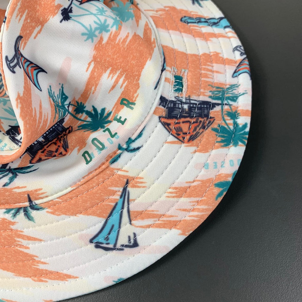 Dozer Baby Boys Bucket Swim Hat Mint Tiwi