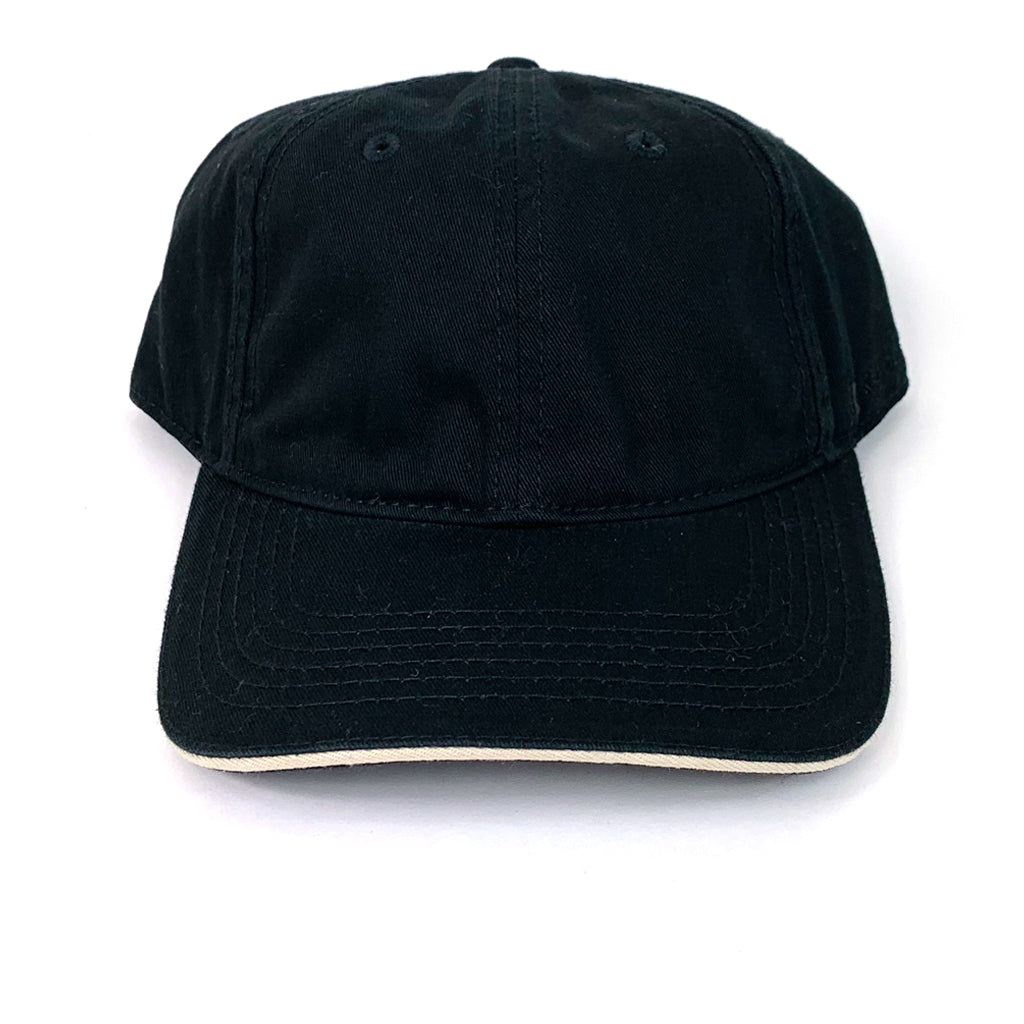 Kooringal Casual Cap Black Curved Brim Strapback Boston