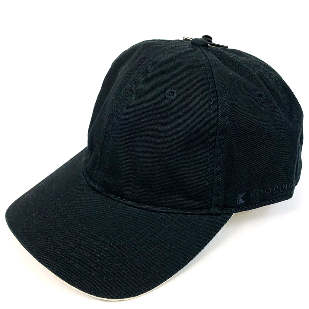 Kooringal Casual Cap Black Curved Brim Strapback Boston