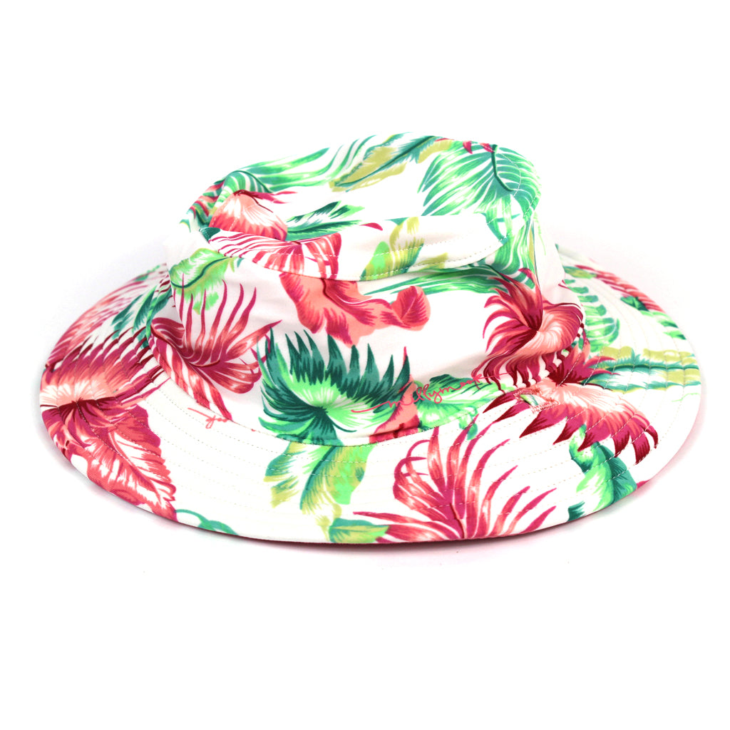 Millymook Gabi Kids White Floppy Bucket Swim Hat Australia