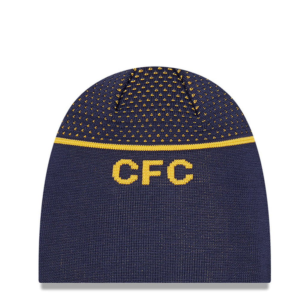 Chelsea FC Beanie - 2022 EPL Navy Engineered Skull - New Era