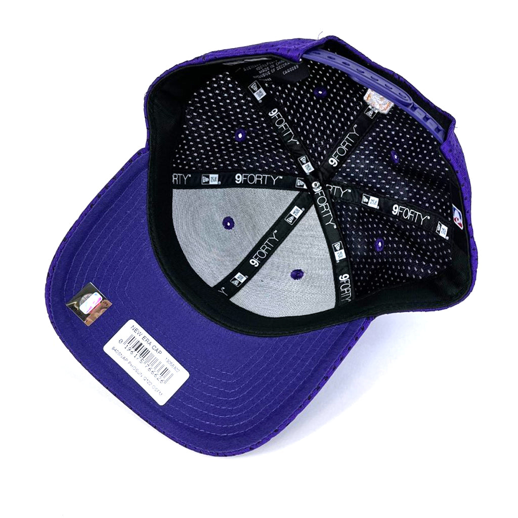 Phoenix Suns Hat Purple NBA Mesh 940 Snapback New Era