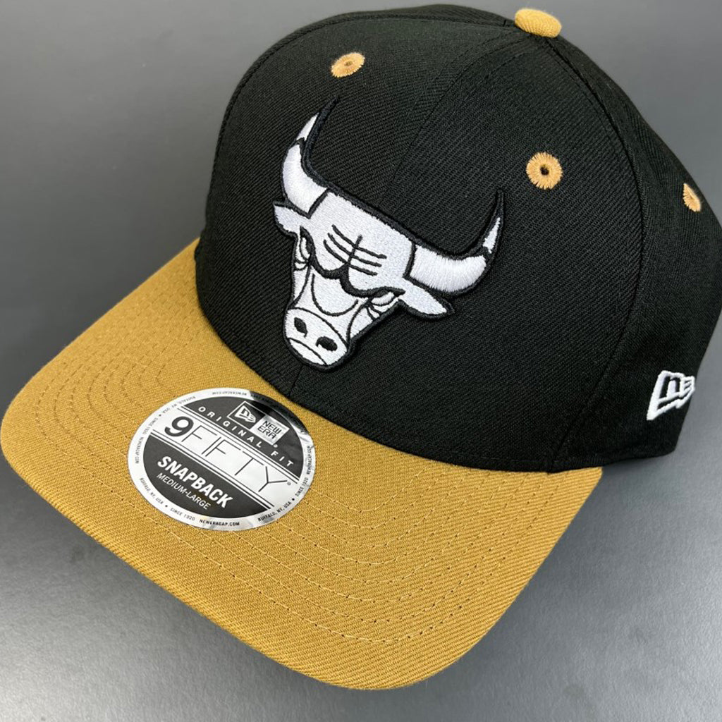 Chicago Bulls Black hat/Lime green logo – Supporters Gear