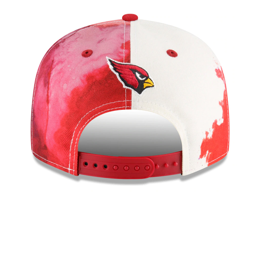 Arizona Cardinals Hat - Red NFL 22 Sideline Ink Snapback - New Era