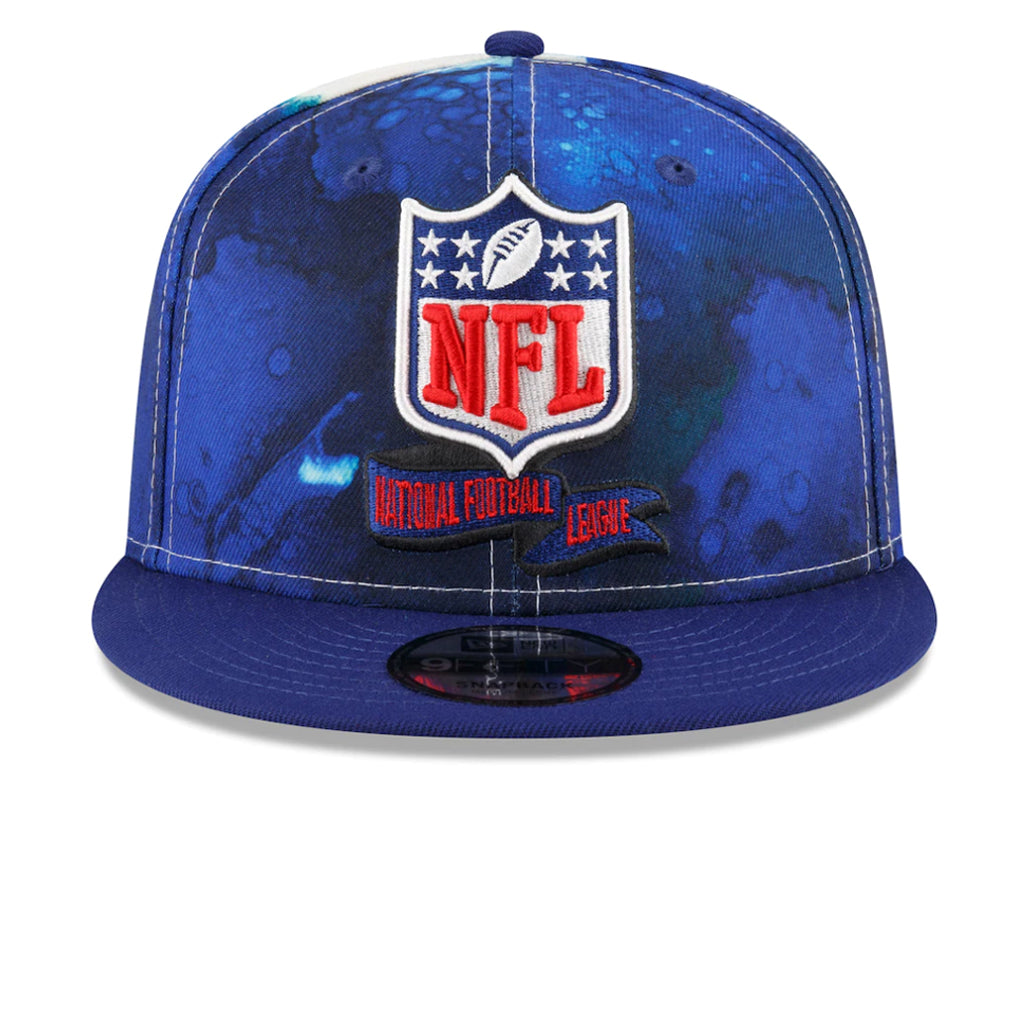 NFL Shield Logo Hat - Navy NFL 22 Sideline Ink Snapback - New Era