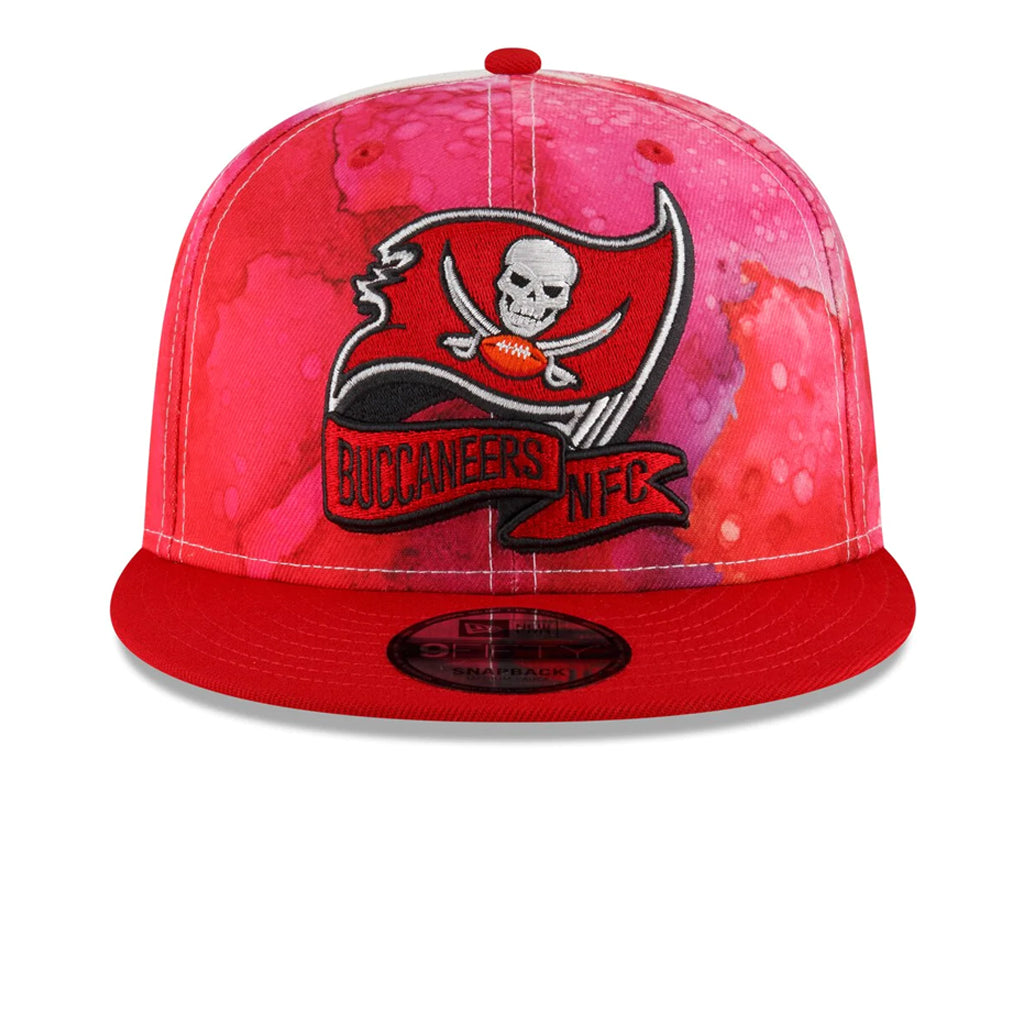 Tampa Bay Buccaneers Hat Red NFL 22 Sideline Ink Snapback New Era