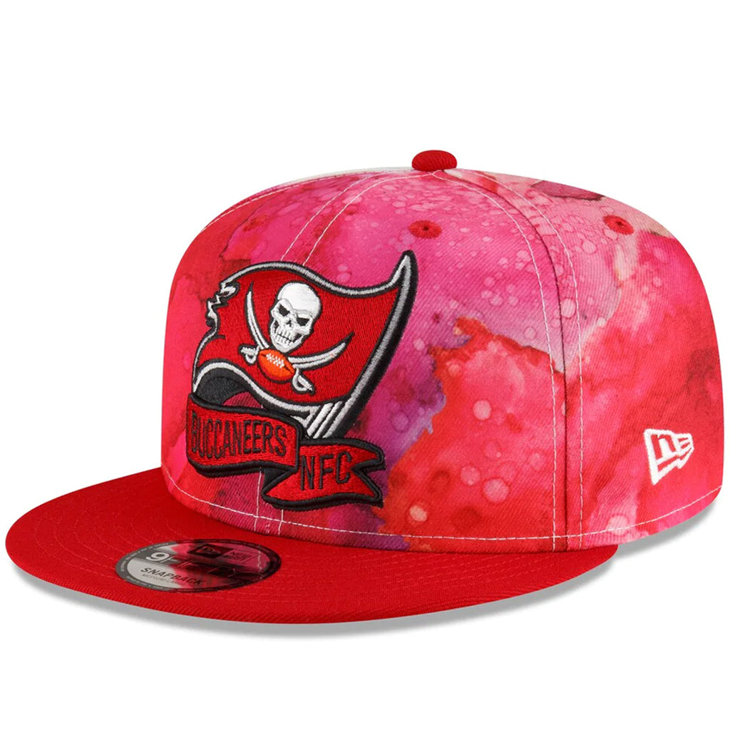 Tampa Bay Buccaneers Hat Red NFL 22 Sideline Ink Snapback New Era